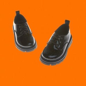 Baby Black Shimmer Shoes-Zara, barely worn!